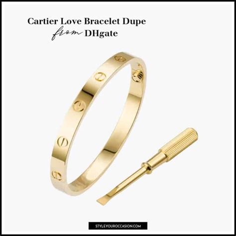 cartier screw bracelet dupe|how to tell if a cartier bracelet is real.